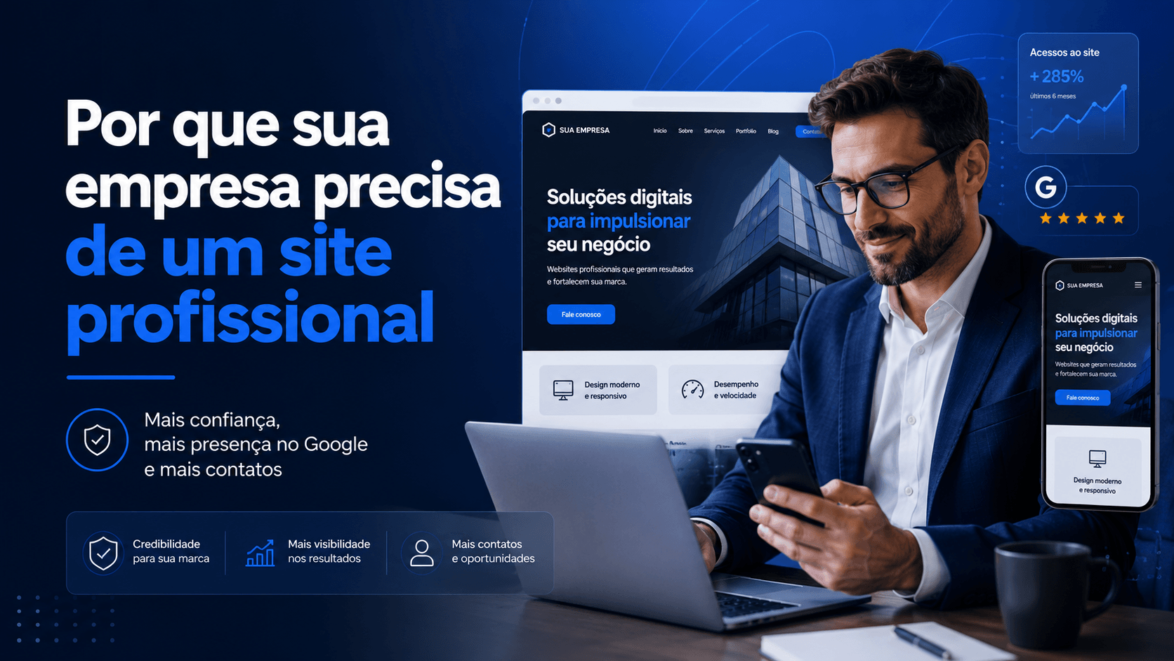 Por que sua empresa precisa de um site profissional