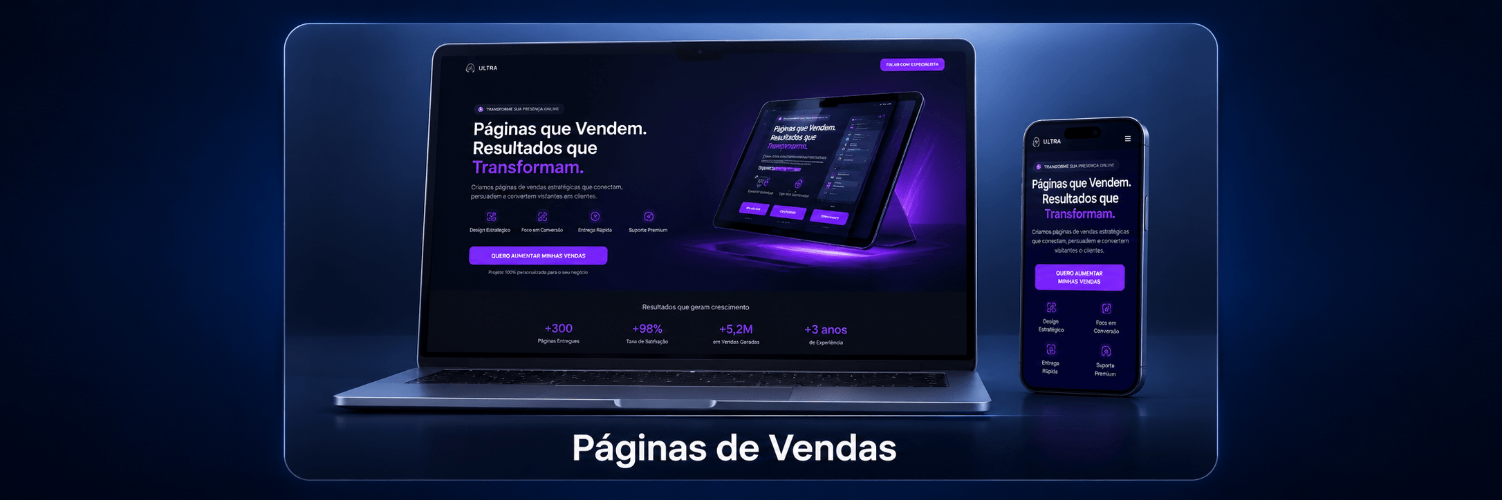 Páginas de Vendas