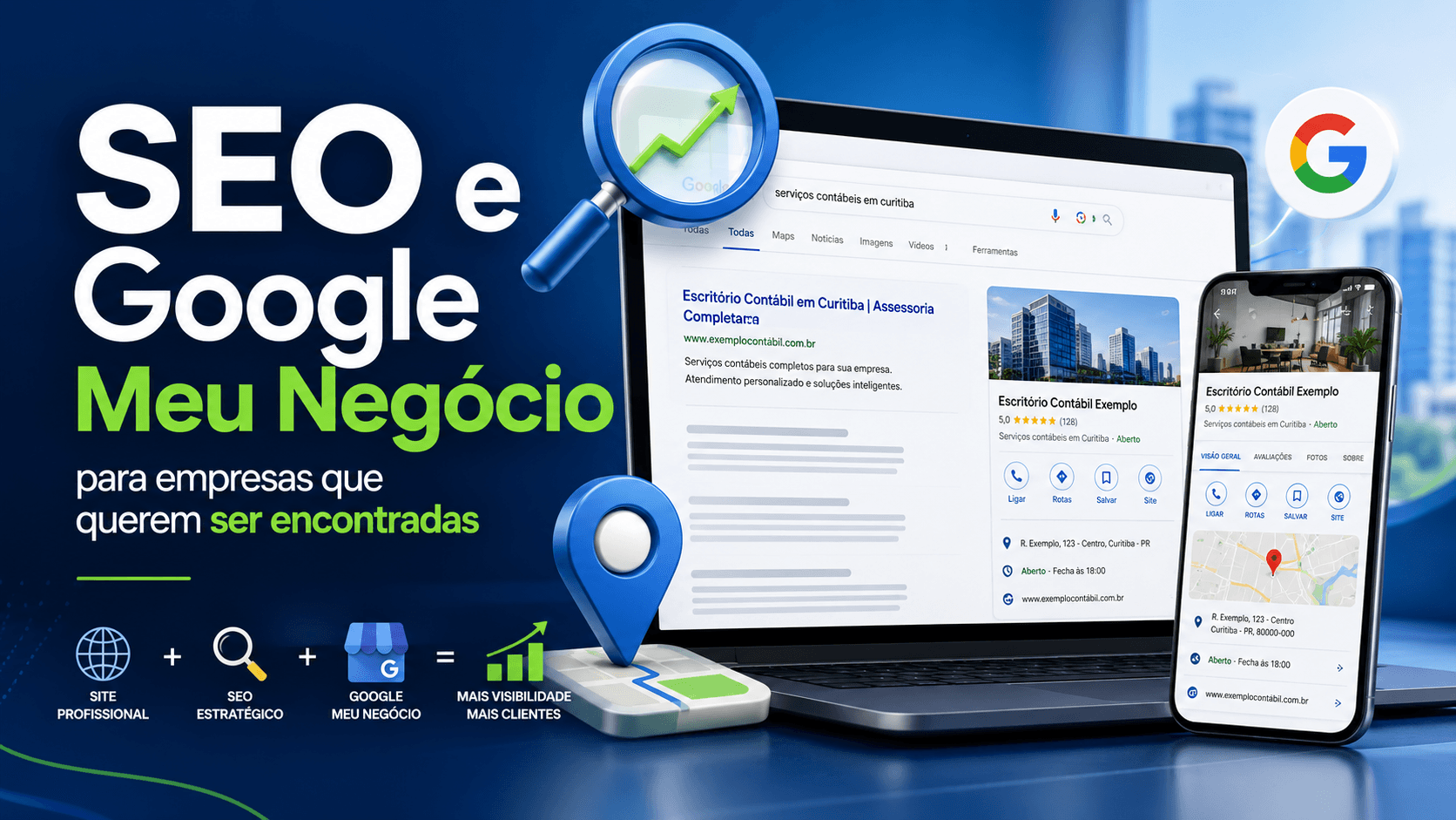 SEO e Google Meu Negócio para empresas que querem ser encontradas