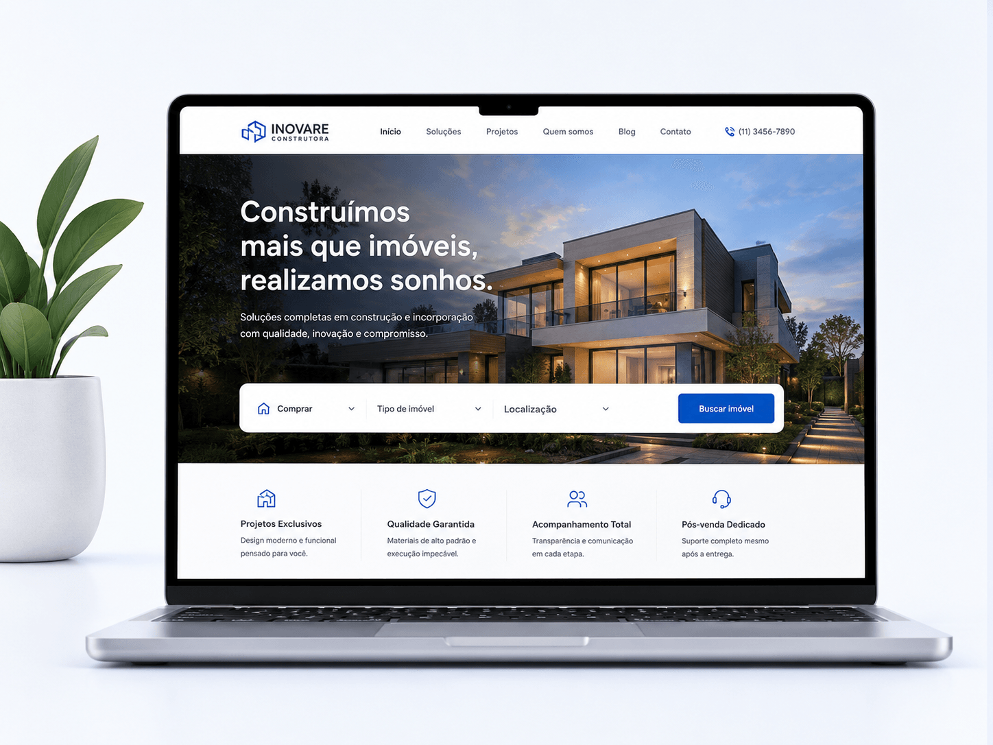 Criação de sites profissionais