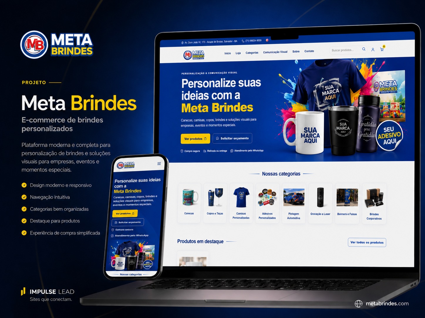 Projeto Meta Brindes