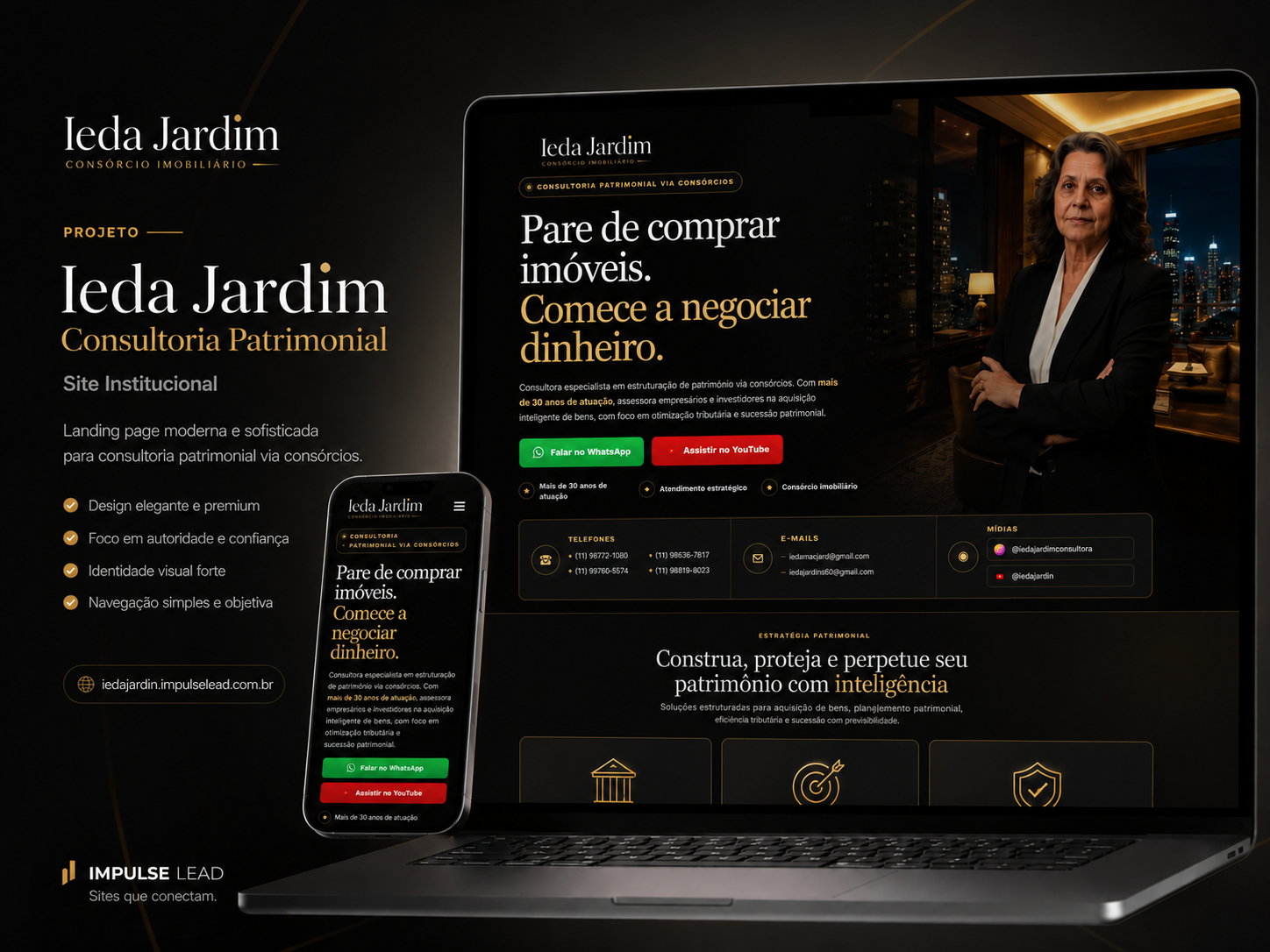 Projeto Ieda Jardim desenvolvido pela Impulse Lead