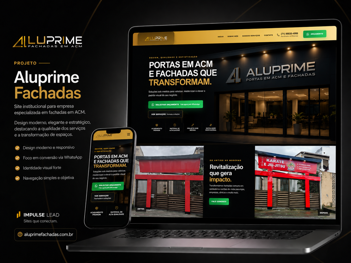 Projeto Aluprime Fachadas